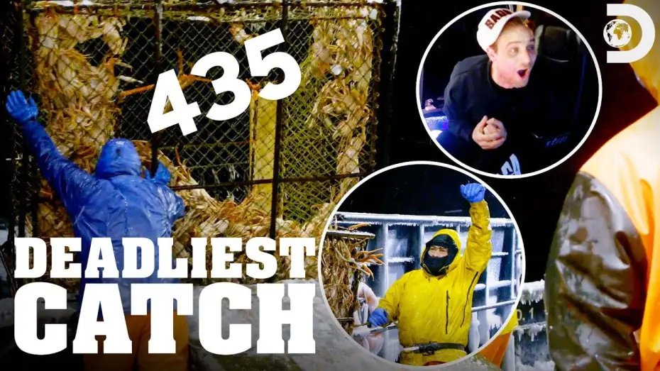 Видео к сериалу Deadliest Catch — The Saga Finds 435 Crabs in ONE Pot | Deadliest Catch