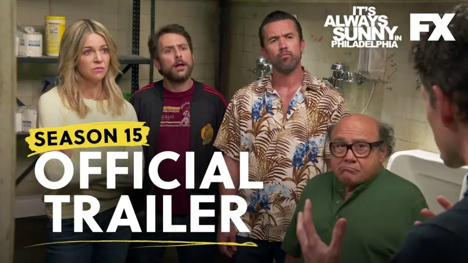 Video for the series It's Always Sunny in Philadelphia — Season 15 Official Trailer