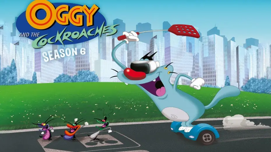 Video for the series Oggy and the Cockroaches — Season 6 — Oggy and the Cockroaches - Opening Credits - Season 6 (HD)