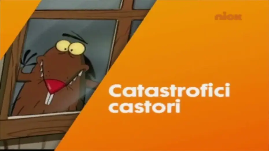 Видео к сериалу The Angry Beavers — Nickelodeon - Bumper "Ed Ora" Catastrofici Castori (2010)