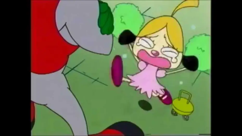 Video for the series PaRappa the Rapper — PaRappa TV Anime Clip - Cheerleading Pinto