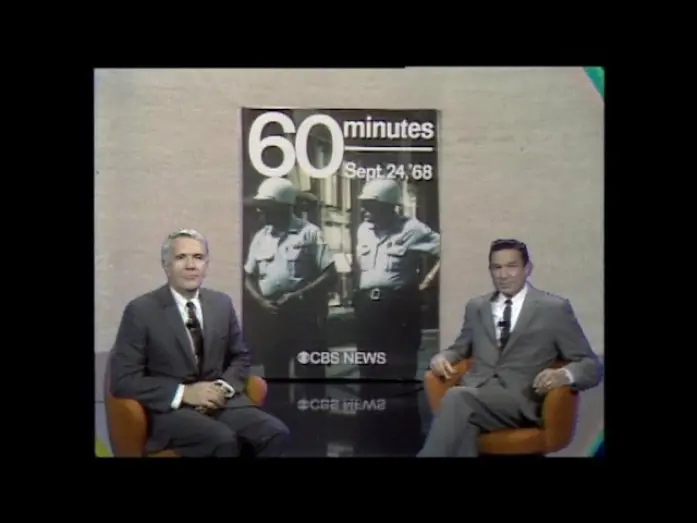 Видео к сериалу 60 Minutes — 1968 opener for 60 Minutes, "a kind of a magazine for television"
