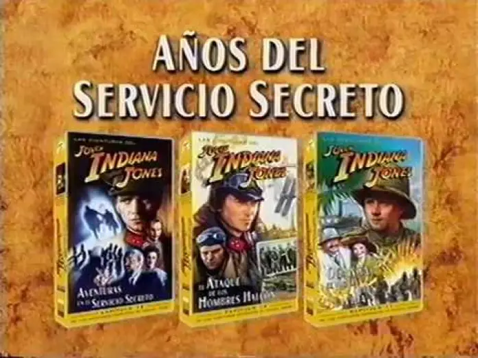 Видео к сериалу The Young Indiana Jones Chronicles — Las Aventuras del Joven Indiana Jones [Promo Edición VHS]
