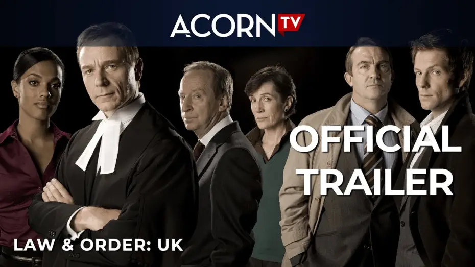 Видео к сериалу Law & Order: UK — Official Acorn TV Trailer