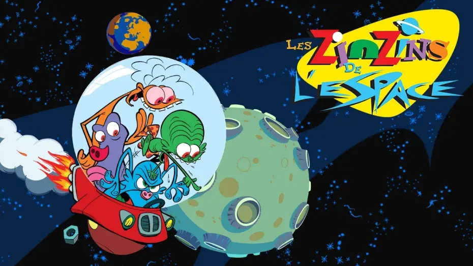 Видео к сериалу Space Goofs — Les zinzins de l'espace - Générique Saison 1