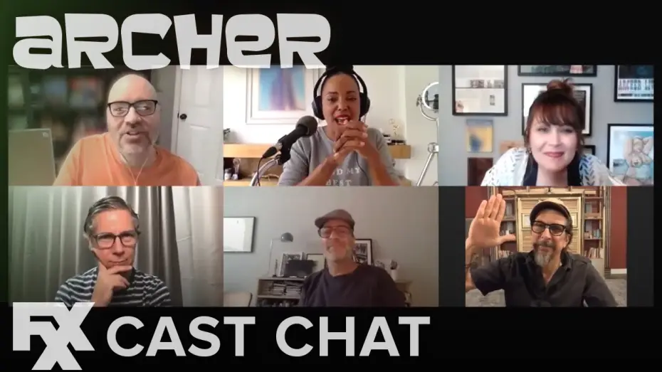 Video for the series Archer — Trivia: Inventions ft. Jon, Aisha, Chris, Amber, Lucky & Casey - Season 11 Cast Chat