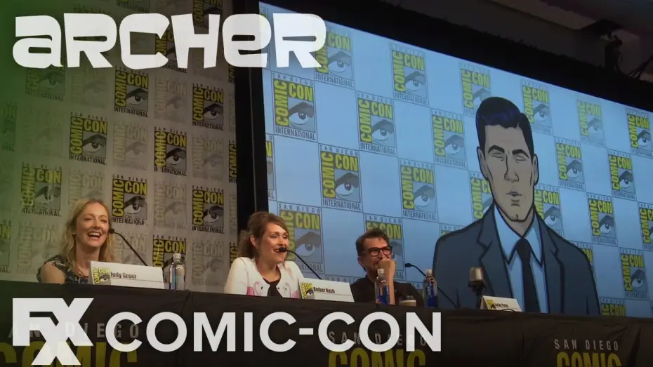 Video for the series Archer — Comic-Con 2017: Archer Fan Q&A