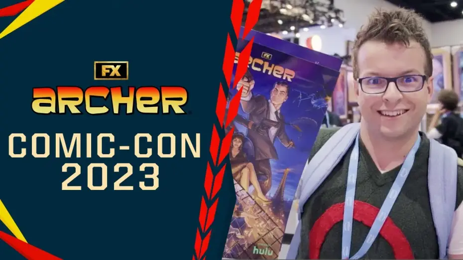 Video for the series Archer — Special Look: Comic-Con 2023