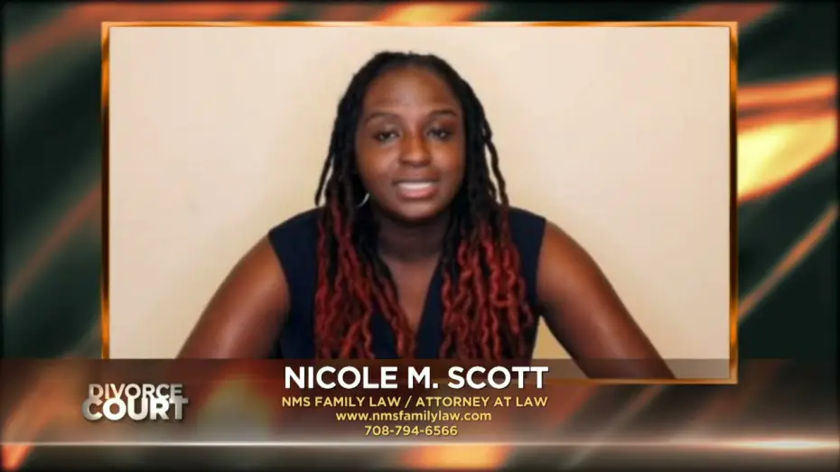 Video for the series Divorce Court — ASK A LAWYER: Nicole M. Scott "Breaking Commitment"
