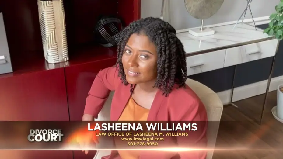 Video for the series Divorce Court — ASK A LAWYER: Lasheena M. Williams "Starting A Family" (Ep 22)