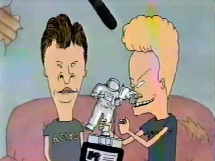 Video for the series Beavis and Butt-Head — Beavis & Butt head  1993 MTV Music Awards Clip VHSRiP