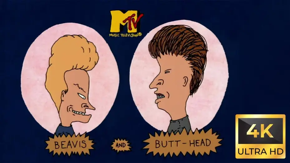 Video for the series Beavis and Butt-Head — Beavis and Butt Head (1993) Intro 4k Remaster