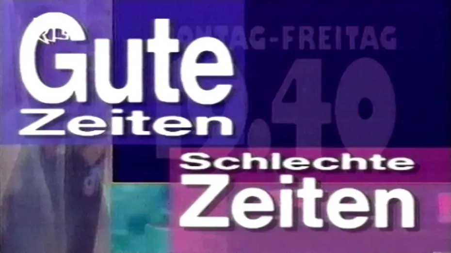 Video for the series Gute Zeiten, schlechte Zeiten — Start von GZSZ - Promoclip RTL, 1992
