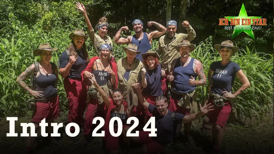 Video for the series Ich bin ein Star – Holt mich hier raus! — Das Dschungel-Intro 2024 | Dschungelcamp 2024
