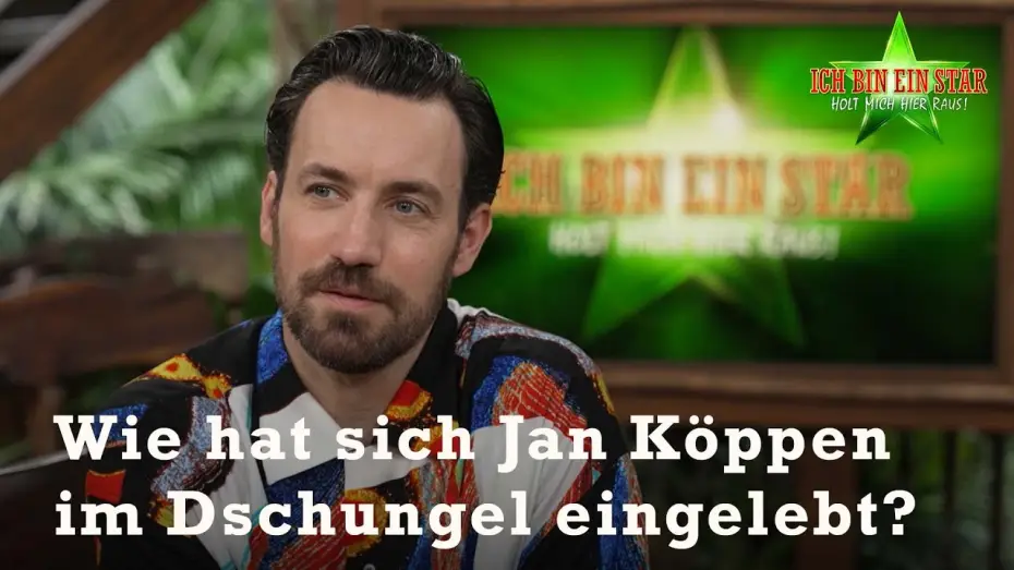 Video for the series Ich bin ein Star – Holt mich hier raus! — Frischling Jan Köppen lässt uns an seinen Gefühlen nach Tag 3 teilhaben | #4 | Dschungelcamp 2023