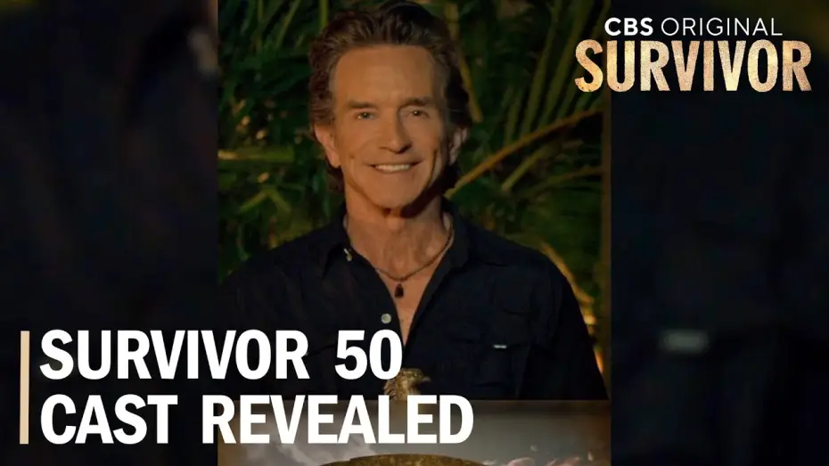 Видео к сериалу Survivor — Survivor 50 Cast Revealed by Jeff Probst