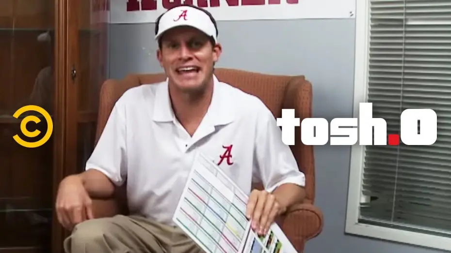 Video for the series Tosh.0 — Tosh.0 - Kiffin's Krimson Korner