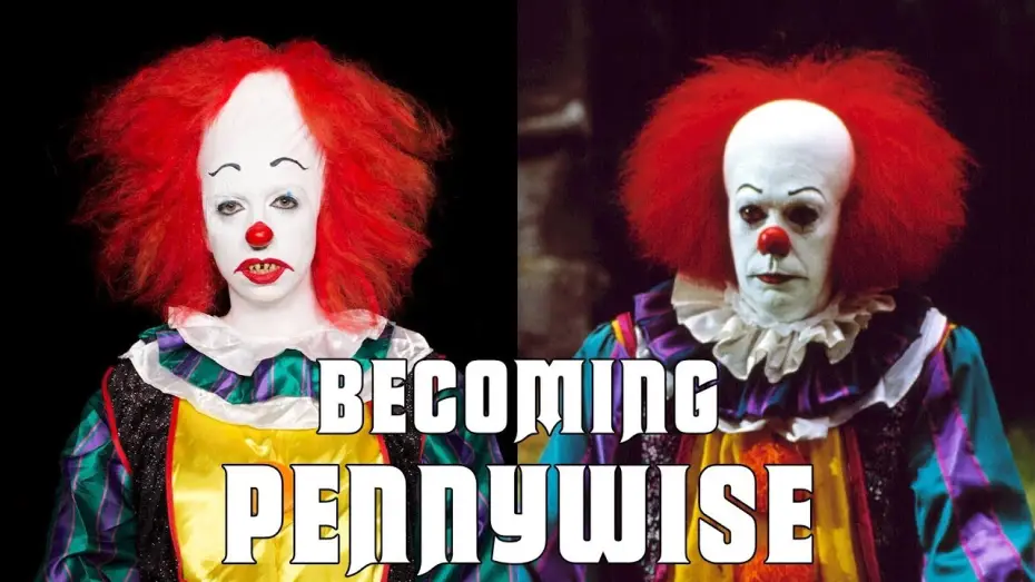 Видео к сериалу It — Becoming Pennywise, Stephen King’s killer clown