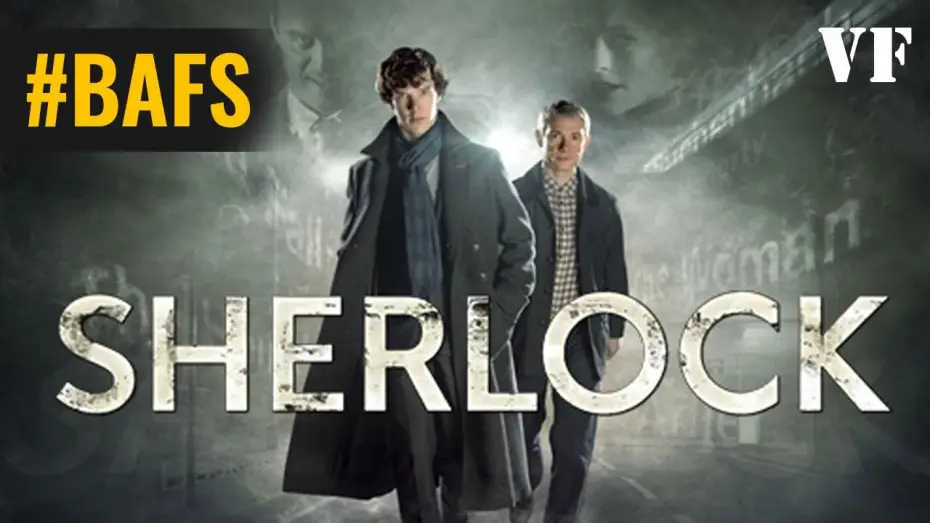 Видео к сериалу Sherlock — Sherlock avec Benedict Cumberbatch - Bande Annonce VF - 2010