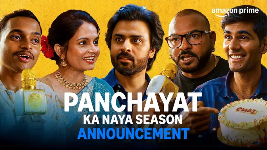 Video for the series Panchayat — Season 4 — Panchayat New Season Announcement ft. Jitendra Kumar, @TheViralFever  | Prime Video India