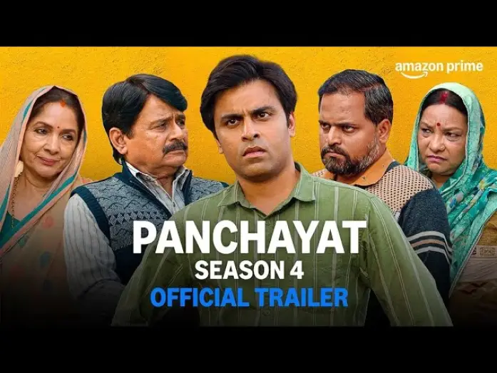 Видео к сериалу Panchayat — Panchayat Season 4 - Official Trailer | Jitendra Kumar, Neena Gupta, Raghubir Yadav | Prime Video IN