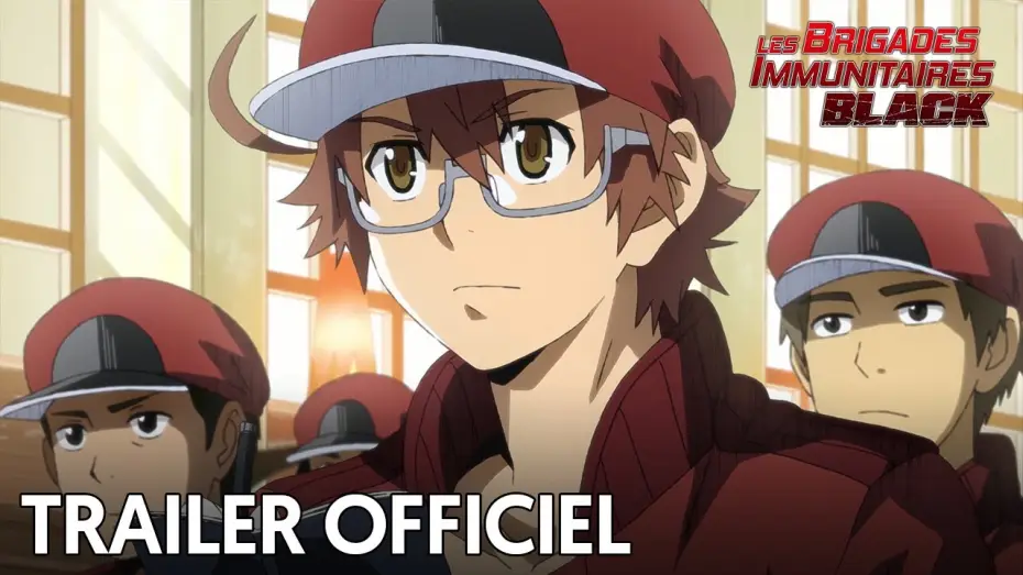 Video for the series Cells at Work! CODE BLACK — Les Brigades Immunitaires Black - Bande Annonce [VOST]