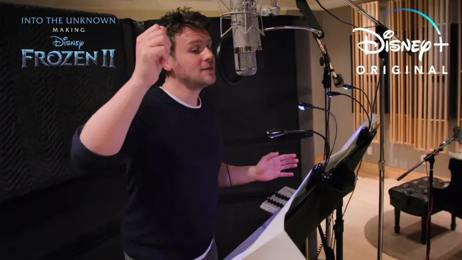 Video for the series Into the Unknown: Making Frozen II — Frozen 2 Cast Records “Some Things Never Change” Clip