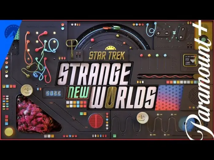 Video for the series Star Trek: Strange New Worlds — Strange New Logos