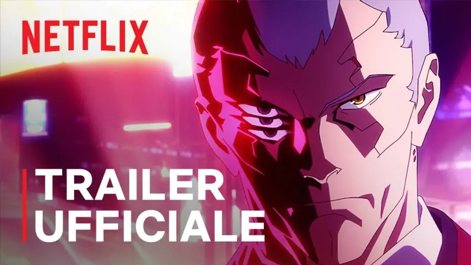 Video for the series Cyberpunk: Edgerunners — Trailer ufficiale (Versione di Studio Trigger)