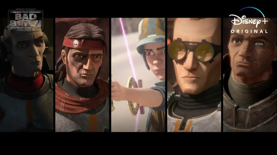 Video for the series Star Wars: The Bad Batch — Season 2 Teaser - Team