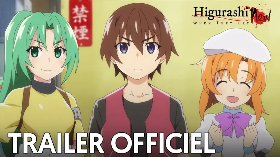 Видео к сериалу Higurashi: When They Cry - NEW — Higurashi : When They Cry - New - Bande Annonce [VOST]