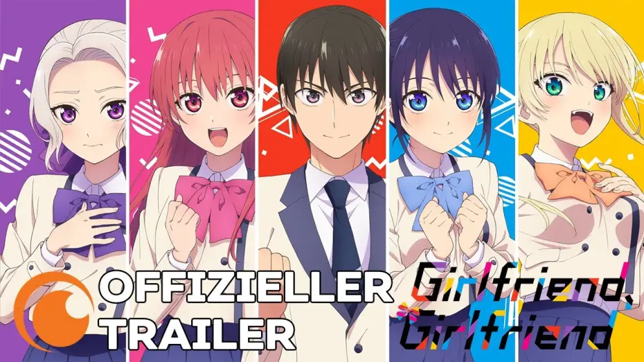 Видео к сериалу Girlfriend, Girlfriend — Girlfriend, Girlfriend - Anime Trailer