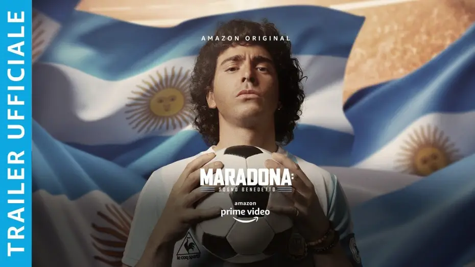 Video for the series Maradona, Blessed Dream — MARADONA: SOGNO BENEDETTO - TRAILER UFFICIALE | AMAZON PRIME VIDEO