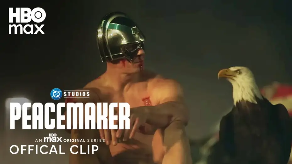 Video for the series Peacemaker — Meet Peacemaker's Best Friend Eagly Peacemaker