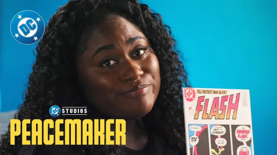 Video for the series Peacemaker — "Danielle Brooks Explains DC Comics" Featurette