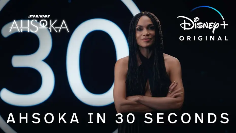 Video for the series Ahsoka — Rosario Dawson's Ahsoka in 30 Seconds