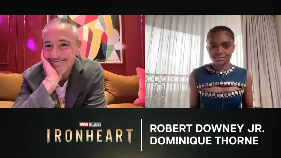 Video for the series Ironheart — Robert Downey Jr. in Conversation with Dominique Thorne