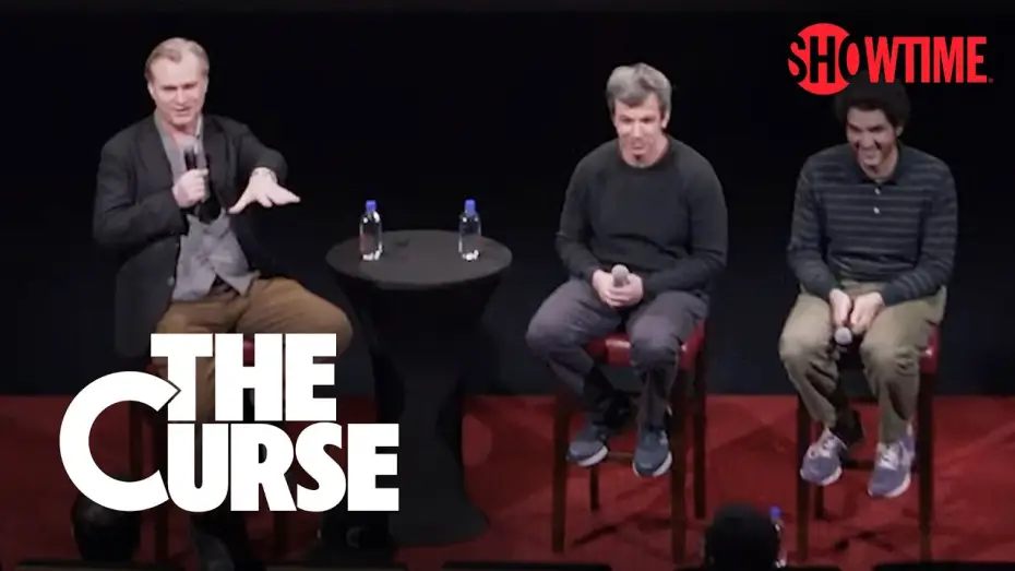 Video for the series The Curse — Season 1 — The Curse Q&A with Nathan Fielder & Benny Safdie Moderated by Christopher Nolan