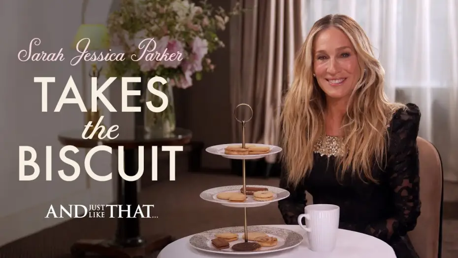 Video for the series And Just Like That… — Sarah Jessica Parker Takes The Biscuit