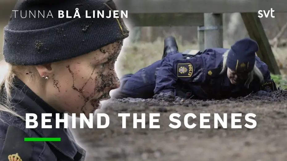 Video for the series Thin Blue Line — Season 2 — Tunna blå linjen (2022) – följ med på inspelningen av nya säsongen | SVT