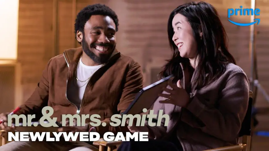 Video for the series Mr. & Mrs. Smith — Donald Glover and Maya Erskine Play the Newlywed Game