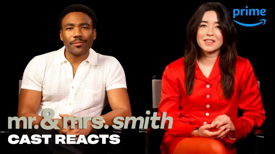 Video for the series Mr. & Mrs. Smith — Donald Glover and Maya Erskine React to Scenes