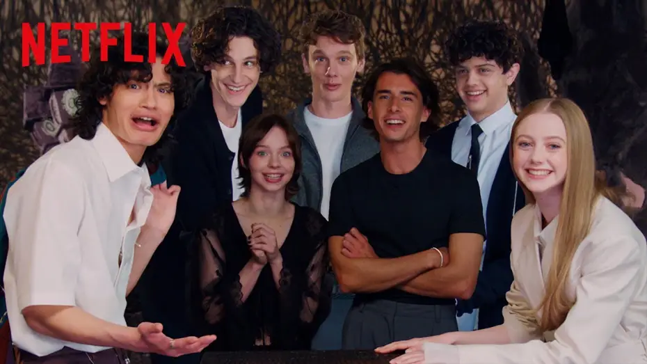 Видео к сериалу Wednesday — The Wednesday Cast Tries to Guess What's in the Box - Season 2