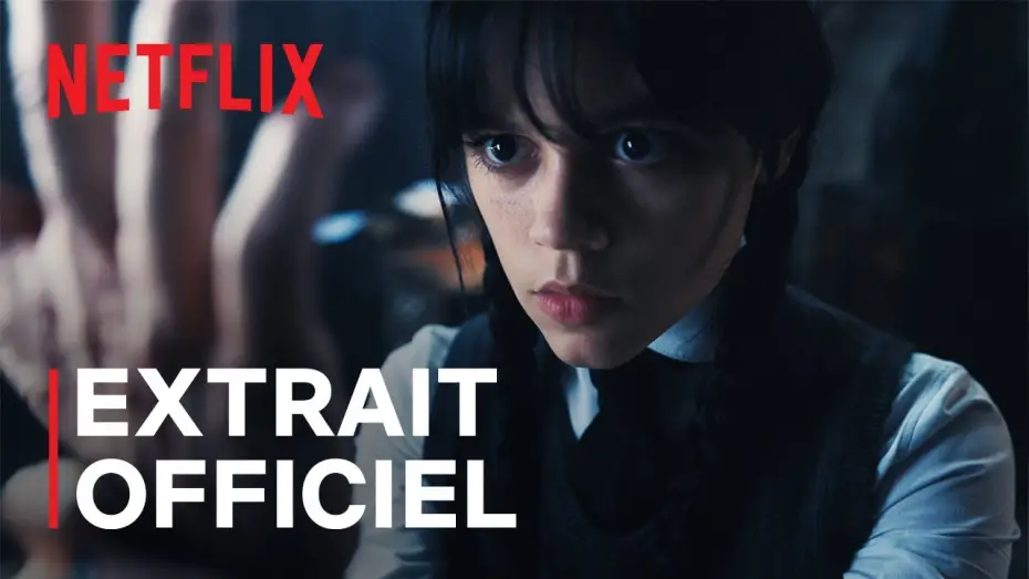 Видео к сериалу Wednesday — Mercredi Addams contre La Chose | Extrait officiel VF | Netflix France