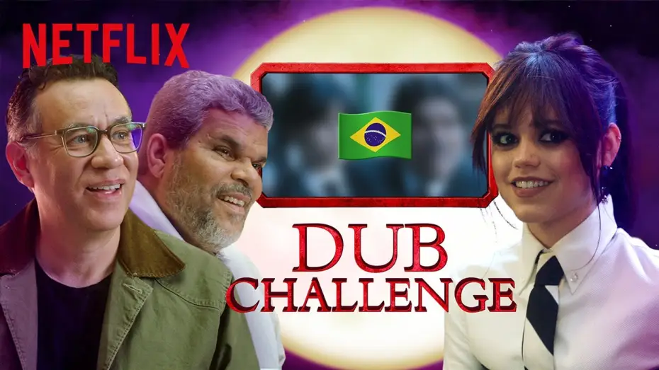 Видео к сериалу Wednesday — The Cast of Wednesday Guess Which Character is Dubbed Over
