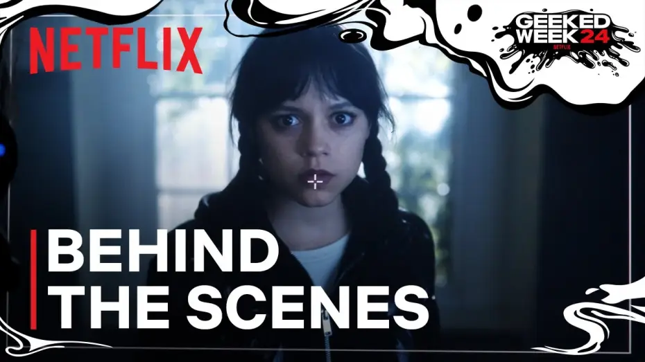 Видео к сериалу Wednesday — Season 2 First Look at Behind the Scenes