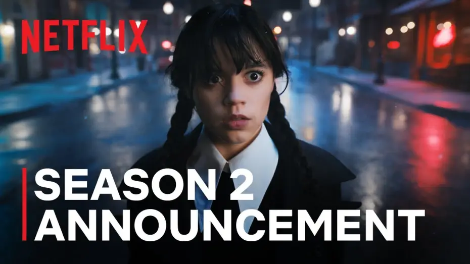 Видео к сериалу Wednesday — Season 2 Announcement