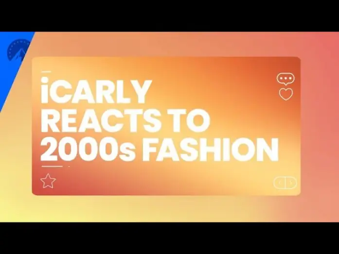 Video for the series iCarly — iCarly Cast Reacts To 2000s Fashion