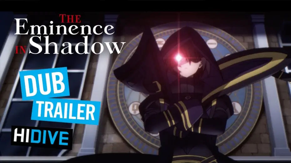 Video for the series The Eminence in Shadow — Dub Trailer