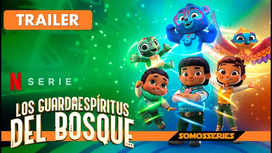 Video for the series Spirit Rangers — Los Guardaespíritus del Bosque Netflix Trailer Español Serie Tv Infantil 2022 Spirit Rangers